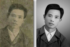 老照片受潮粘在玻璃上怎么修復，如何還原老照片？