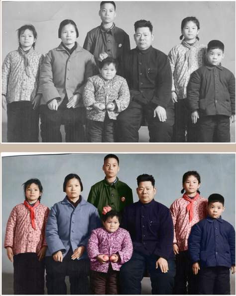 老照片修復后沖洗出來一般選擇什么方式處理老照片表面？