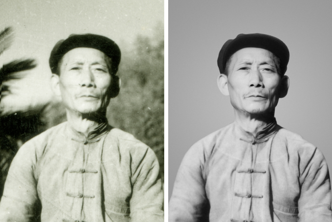 怎么讓破損殘舊的老照片重現光彩？